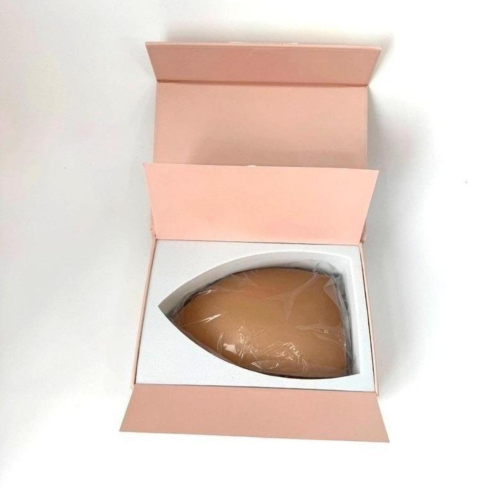 BOOMBA Micro Lift Inserts Beige Medium 2 Pairs Bikini Adhesive Bra Pads New,Open - Picture 3 of 5